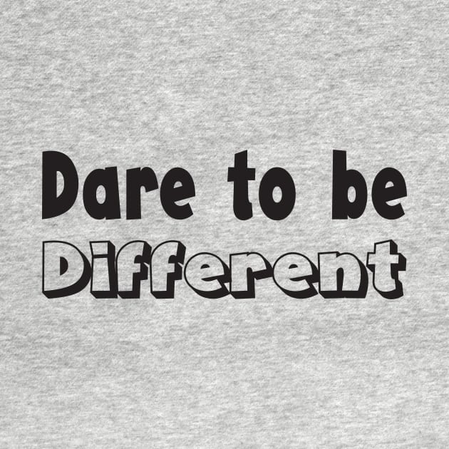 dare to be different by Little Painters